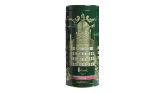 Strawberries and Cream Biscuit Tin (200g)