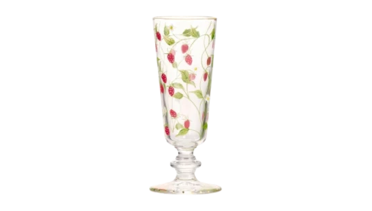 Fraises des Bois Champagne Flute