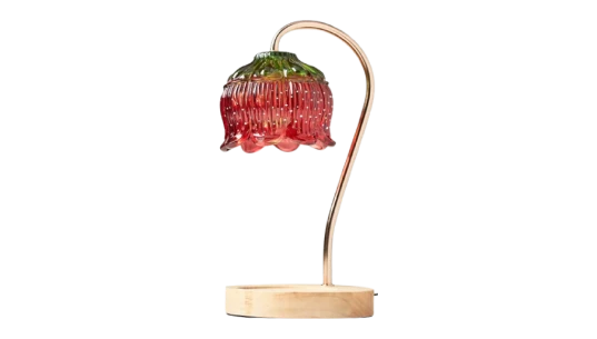 Strawberry Candle Warmer Lamp - Red