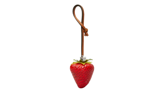 Strawberry Bag Charm - Red
