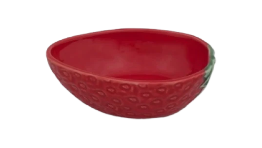 Small Strawberries Bowl Set - Red