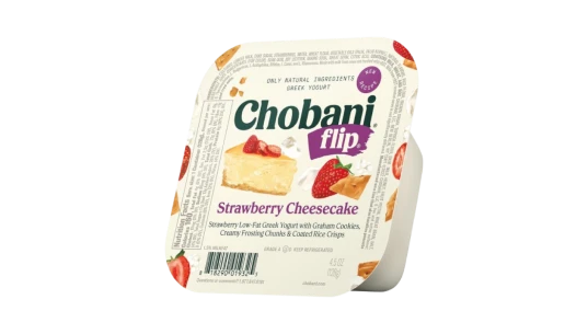 Low-Fat Greek Yogurt Strawberry Cheesecake 128g