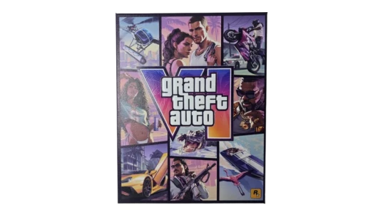 Grand Theft Auto VI Cover Canvas Art Wall Decor