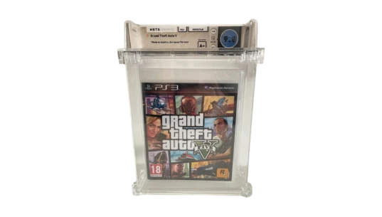 Grand Theft Auto V (PS3) - WATA 9.8 A+ MINT Sealed European Version 2013