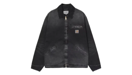 OG Detroit Jacket - Black/Black/Destroy Wash