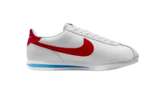 Cortez Leather - White/Varsity Blue/Varsity Red