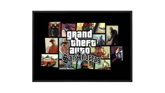 Grand Theft Auto San Andreas Poster - Framed Options