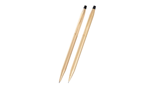 Classic Century 23KT Gold-Plated Pen & Pencil Set
