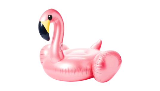 Giant Inflatable Flamingo Pool Float