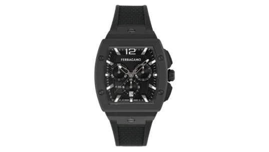 F-80 Tonneau Chronograph 418mm Watch - Black
