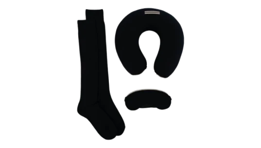 Wool Travel Set - Black