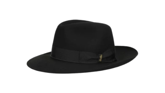 Amedeo S.Q. Felt Wide Brim - Black