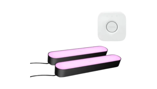 Play Light Bar + Hue Bridge