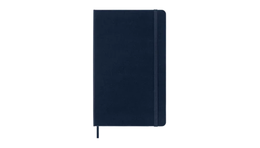 Classic Notebook Hard Cover - Sapphire Blue