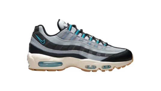 Air Max 95 - Light Smoke Gray Chlorin Blue