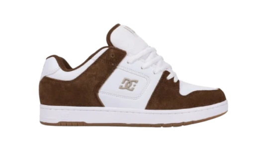 Manteca 4 S Brown Leather Skate Shoes