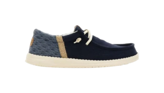 Wally Funk Summer Stitch Loafers - Navy Blue