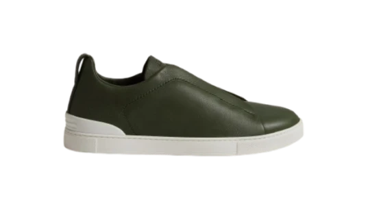 Pine Green Triple Stitch SECONDSKIN Sneakers