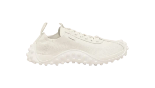Cow Leather Mirage Sneakers - White