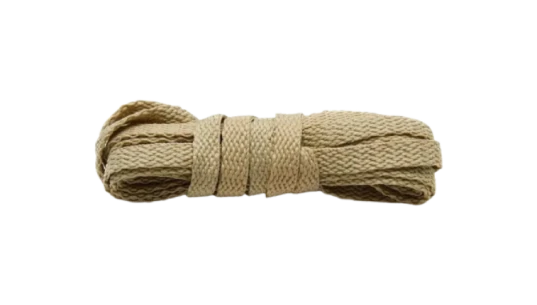 Flat Shoe Laces - Beige