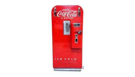 Vendo 39 Coca-Cola Vending Machine - Red/White