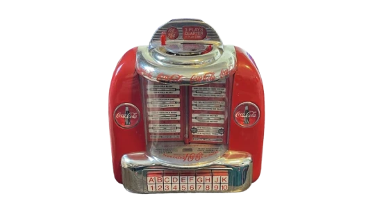 Coca-Cola Musical Coin Bank Die Cast Juke Box