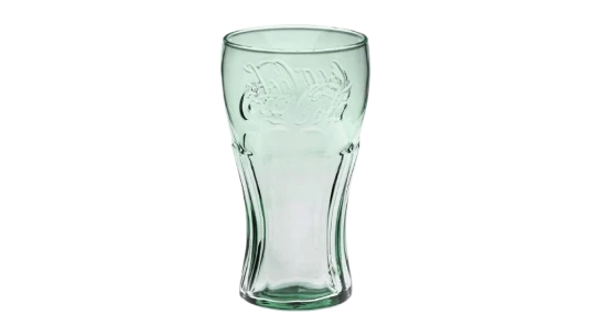 Classic Coca-Cola Glass 510ml - Georgia Green