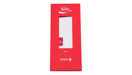 Crew Socks - White/Red