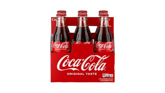 Coca-Cola Original Taste Glass Bottles (6 x 0,26 Liter Bottles)