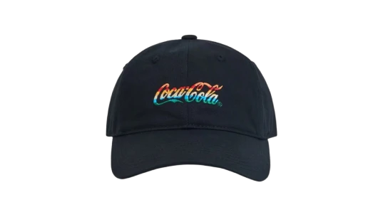 Coca-Cola Logo Cap - Black/Multicolor