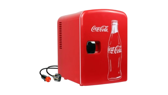 Coca-Cola Mini Fridge 4L - Red/White