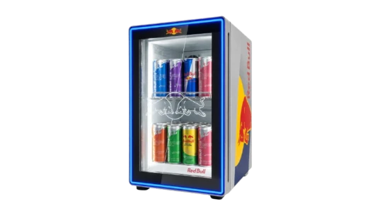 Mini Fridge - White/Blue/Red
