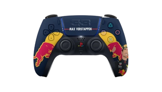 Max Verstappen F1 Red Bull PS5 Controller Skin