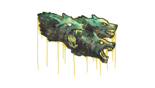 Sealed Graffiti | Cerberus