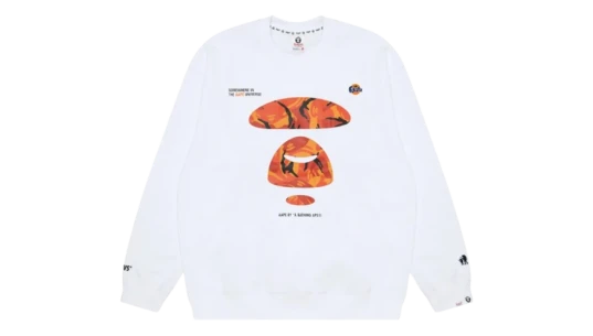 Logo Sweatshirt Fanta - White/Orange