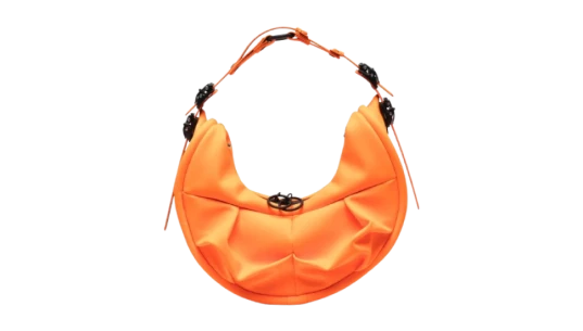 Half Moon Shoulder Bag - Orange