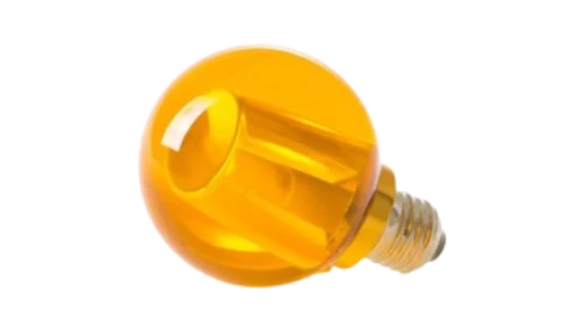 Crystaled Round Amber