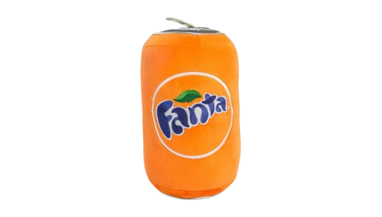 Fanta Orange Soda Can Plush with Sound