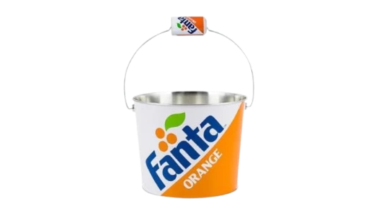 Fanta Orange Beverage Ice Bucket - Multicolor
