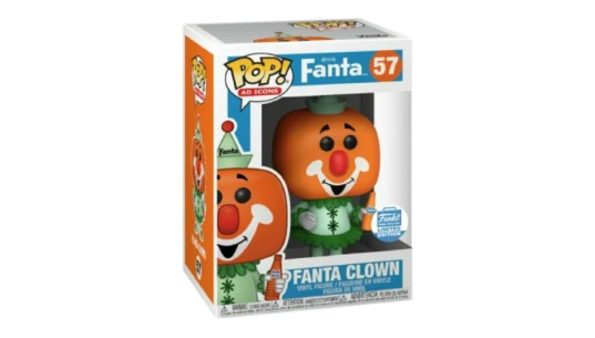 Ad Icons Drink Fanta - Fanta Clown #57 Exclusive Vinyl Figure