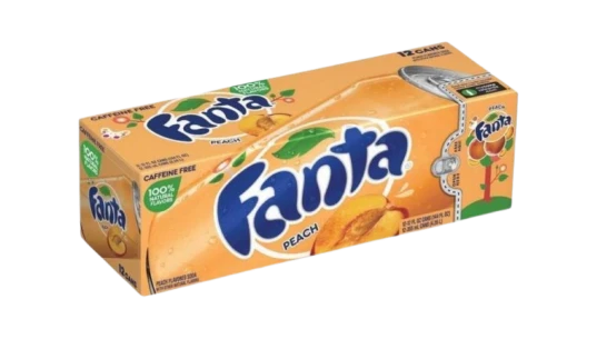 Fanta USA Peach (12 x 0,355 Liter cans)