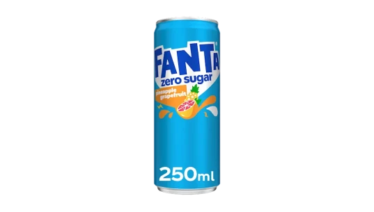 Fanta Pineapple Grapefruit Zero 12 x 0,25 Liter Cans