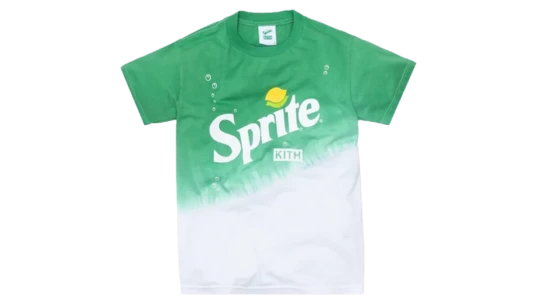 Sprite Logo Gradient Tee - Green/White/Yellow