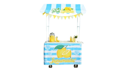 Lemonade Stand Kits Hut Decor 6 Pcs