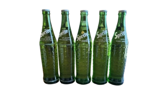 Sprite 1980’s Five Bottles Unopened