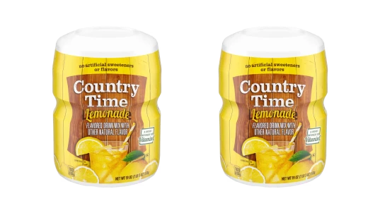 Country Time Powdered Lemonade Drink Mix Pack Of 2