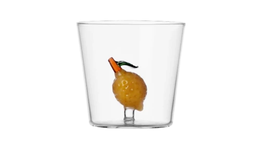Tumbler Lemon - Clear/Yellow