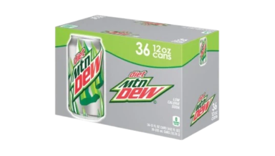 Mountain Dew Diet 355ml Cans Pack Of 36