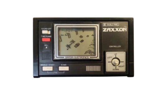 Zaxxon Double Panel LCD Arcade Game