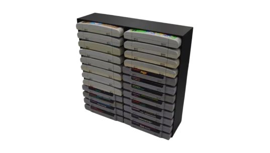 Display Rack for SNES NTSC - Black